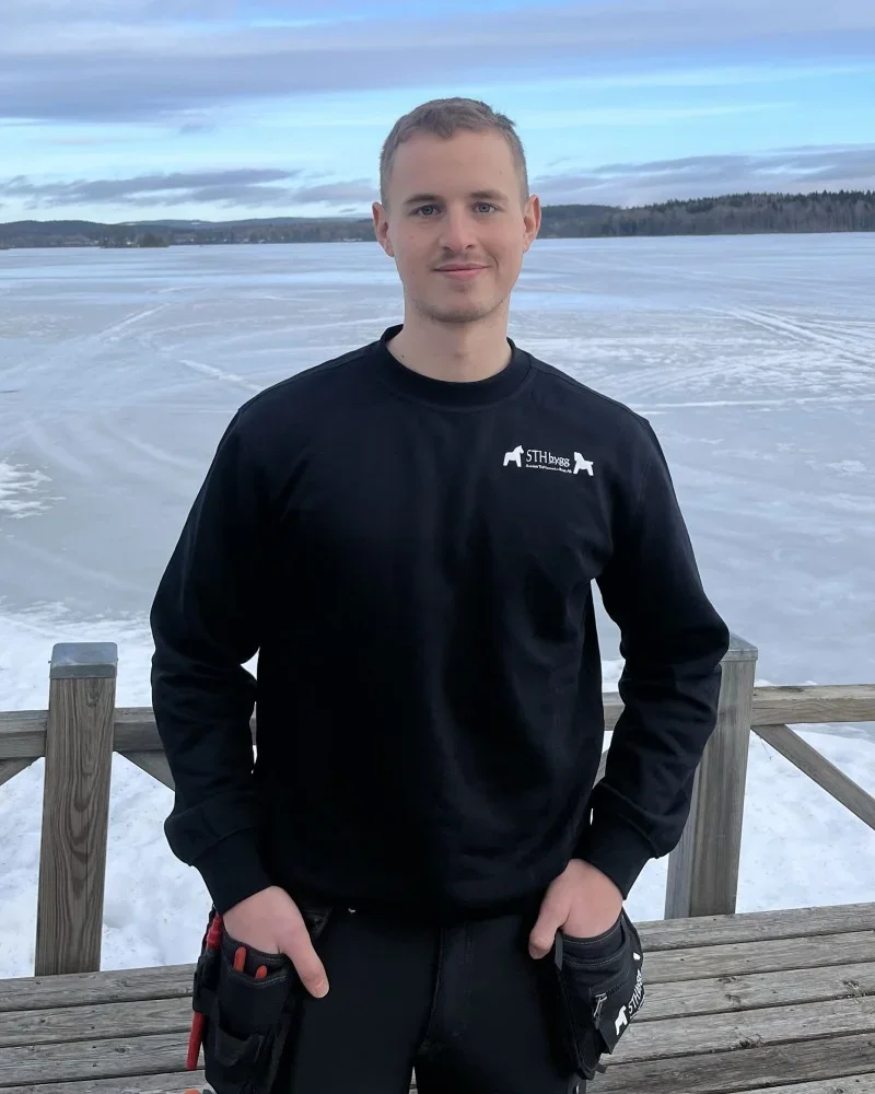 Anton – snickare på STH Bygg