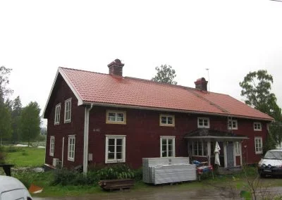 Takläggning av STH Bygg i Falun